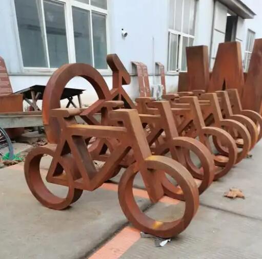 桥东耐候钢板造型